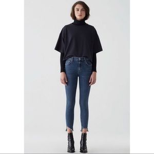 AGOLDE Sophie High Rise Skinny Crop Jean